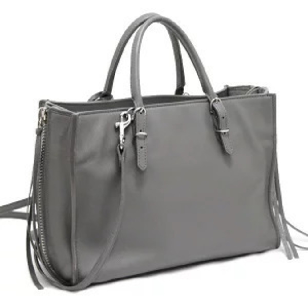 Balenciaga Gray Leather Bag Paper